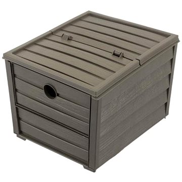 

Bama Box na zeleninu a ovoce, šedohnědá