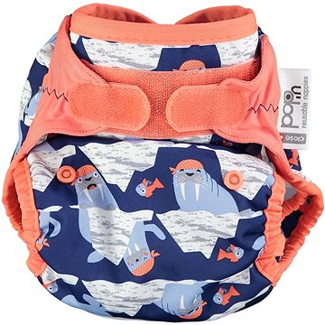 

Pop-in Svrchní kalhotky Walrus - suchý zip