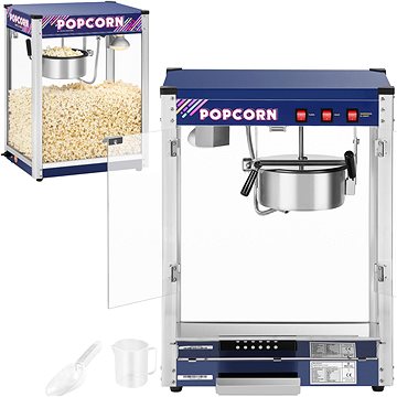 

Royal Catering profesionální výkonný 1350 W popcornovač RCPR-1350 s výkonem 8 oz