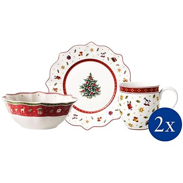 

VILLEROY & BOCH TOY'S DELIGHT bílá, 6 ks