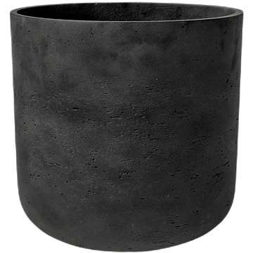 

Pottery Pots Květináč Charlie Black Washed XXS - průměr 10 cm / V 9 cm