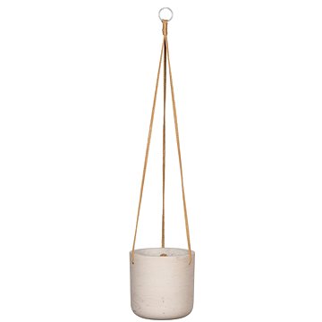 

Pottery Pots Závěsný květináč Charlie Grey Washed M - průměr 18 cm / V 17 cm