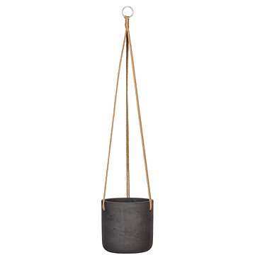 

Pottery Pots Závěsný květináč Charlie Black Washed XS - průměr 12 cm / V 11 cm