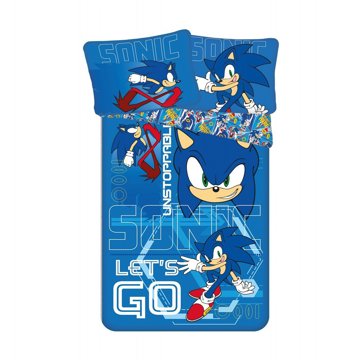 

Jerry Fabrics Sonic Let's go 140 × 200, 70 × 90 cm