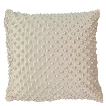 

4sleep Povlak na polštář 40 × 40 na zip Minky béžový