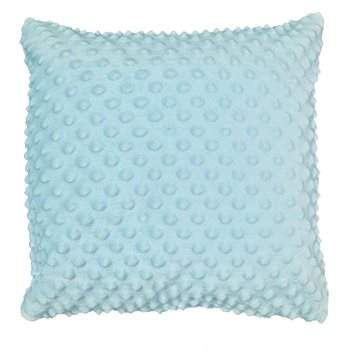 

4sleep Povlak na polštář 40 × 40 na zip Minky modrý