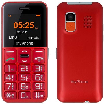 

myPhone Halo Easy červený
