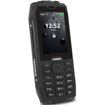 myPhone Hammer 4 černá - Mobilní telefon