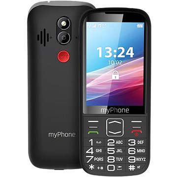 

Telefon myPhone Halo 4 LTE Senior černý
