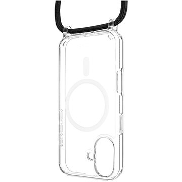 

FIXED MagPure Neck s černou šňůrkou na krk pro Apple iPhone 16