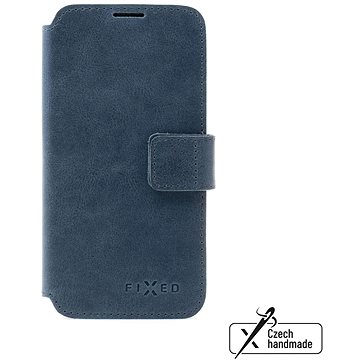 

FIXED ProFit z pravé hovězí kůže pro Samsung Galaxy M53 5G modré