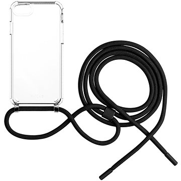 

FIXED Pure Neck s černou šňůrkou na krk pro Apple iPhone 7/8/SE (2020/2022)