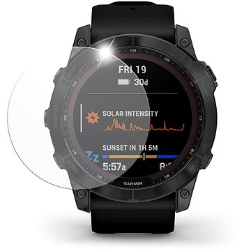 FIXED pro smartwatch Garmin Fénix 7X 2ks v balení čiré - Ochranné sklo