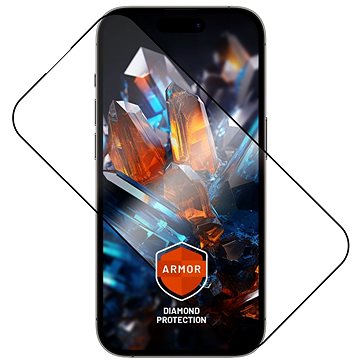 

FIXED Armor s aplikátorem pro Apple iPhone 14 Pro černé