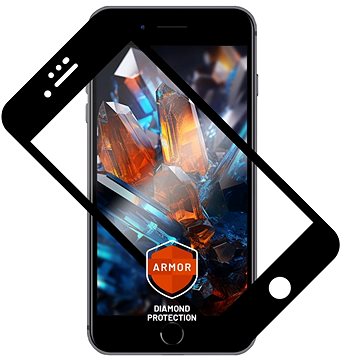 

FIXED Armor s aplikátorem pro Apple iPhone 7/8/SE (2020/2022) černé