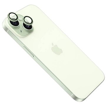 

FIXED Camera Glass pro Apple iPhone 15/15 Plus světle zelená