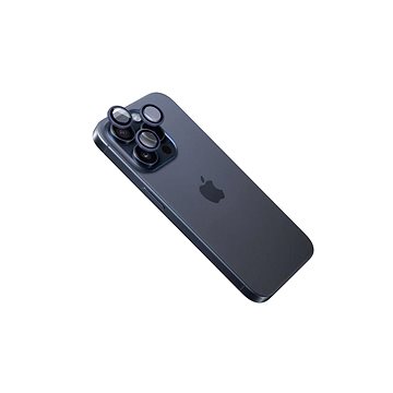 

FIXED Camera Glass pro Apple iPhone 15 Pro/15 Pro Max tmavě modrá