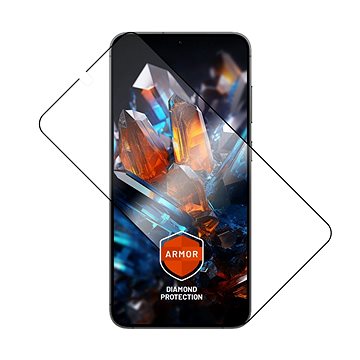 

FIXED Armor s aplikátorem pro Samsung Galaxy S24+ s podporou čtečky v displeji černé