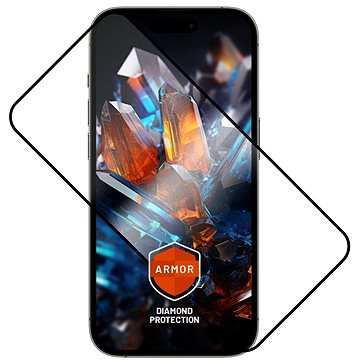 

FIXED Armor s AR vrstvou a Anti-dust aplikátorem pro Apple iPhone 16 Pro černé