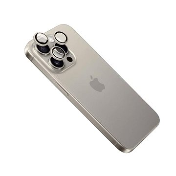 

FIXED Camera Glass pro Apple iPhone 16 Pro/16 Pro Max přírodní titan