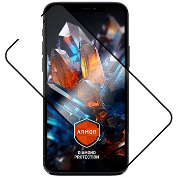 FIXED Armor s Anti-dust aplikátorem pro Apple iPhone 12ProMax/13Max/14Plus černé