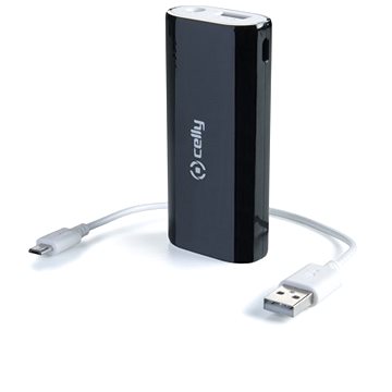 Celly Powerbank S Led Svitilnou Cerna Powerbanka Alza Cz