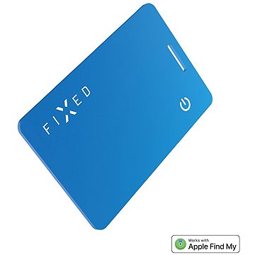 

FIXED Tag Card 2 s podporou Find My bezdrátové nabíjení modrý
