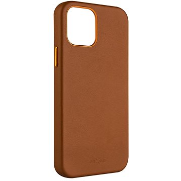 

FIXED MagLeather s podporou MagSafe pro Apple iPhone 12/12 Pro hnědý