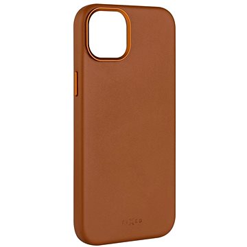 

FIXED MagLeather s podporou MagSafe pro Apple iPhone 14 hnědý