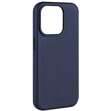 

FIXED MagLeather s podporou MagSafe pro Apple iPhone 14 Pro modrý