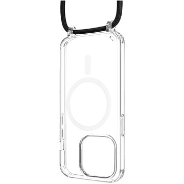 

FIXED MagPure Neck s černou šňůrkou na krk pro Apple iPhone 16 Pro Max