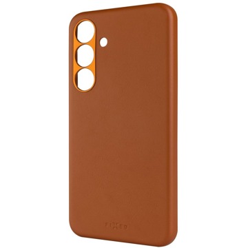 

FIXED MagLeather s podporou MagSafe a Qi2 pro Samsung Galaxy S25+ hnědý