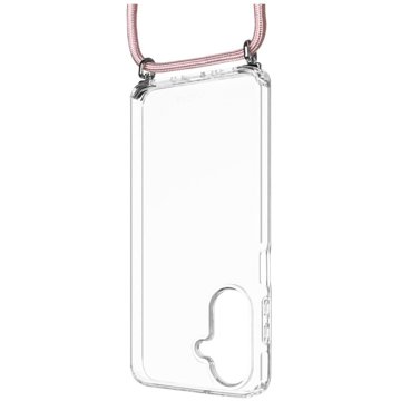 

FIXED Pure Neck AntiUV s odnímatelnou růžovou šňůrkou na krk pro Samsung Galaxy A26 5G