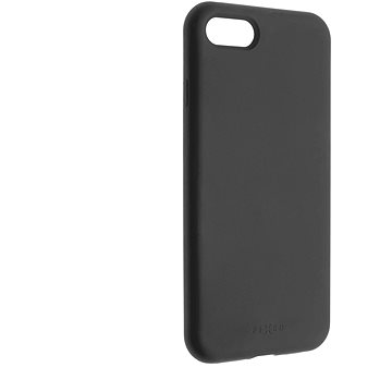 FIXED Flow Liquid Silicon case pro Apple iPhone 7/8/SE (2020) černý - Kryt na mobil
