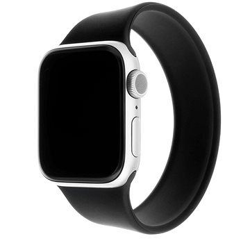 

FIXED Elastic Silicone Strap pro Apple Watch 42/44/45/Ultra 49mm velikost XS černý