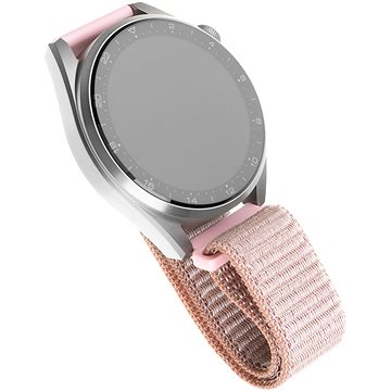 

FIXED Nylon Strap Universal se šířkou 22mm růžově zlatý