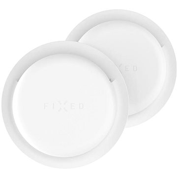 

FIXED Silky Sticker pro Apple AirTag double pack bílý