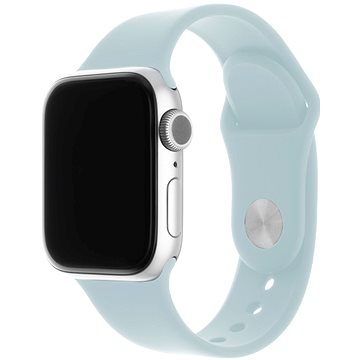 

FIXED Silicone Strap SET pro Apple Watch 42/44/45/Ultra 49mm světle tyrkysový