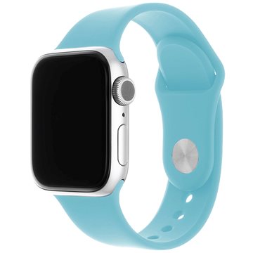 

FIXED Silicone Strap SET pro Apple Watch 42/44/45/Ultra 49mm tyrkysový