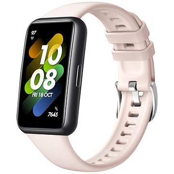

FIXED Silicone Strap pro Huawei Band 7 růžový