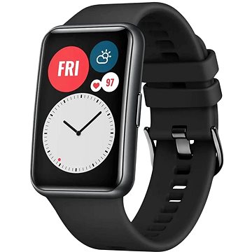 

FIXED Silicone Strap pro Huawei Watch FIT černý