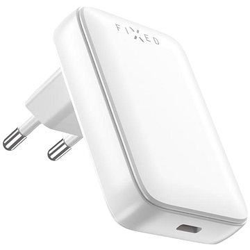 

FIXED Slim GaN s USB-C výstupem a podporou PD 30W bílá
