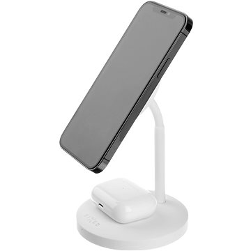 

FIXED MagStand 2v1 s podporou uchycení MagSafe 15W+5W bílý