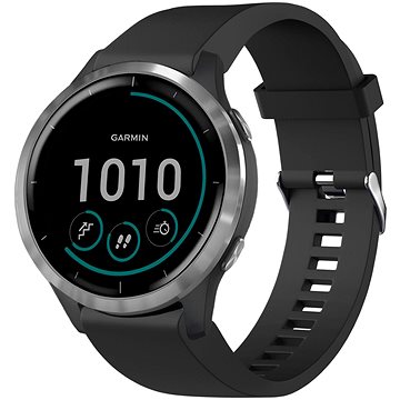 

FIXED Silicone Strap pro Garmin QuickFit 20mm černý