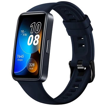 

FIXED Silicone Strap pro Huawei Band 8/9/10 modrý