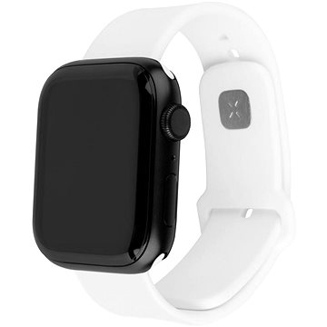 

FIXED Silicone Sporty Strap pro Apple Watch 38/40/41mm bílý