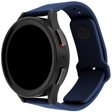 

FIXED Silicone Sporty Strap s Quick Release 20mm pro smartwatch modrý