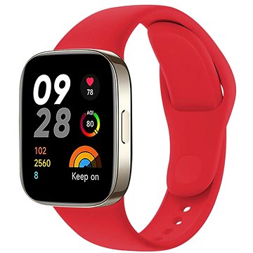 

FIXED Silicone Strap pro Xiaomi Redmi Watch 3 červený