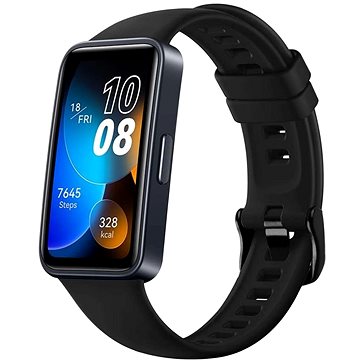 

FIXED Silicone Strap pro Huawei Band 8/9/10 černý