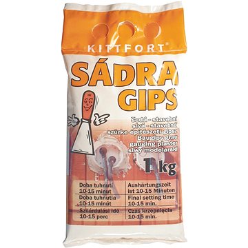 

Kittfort Sádra šedá 1kg